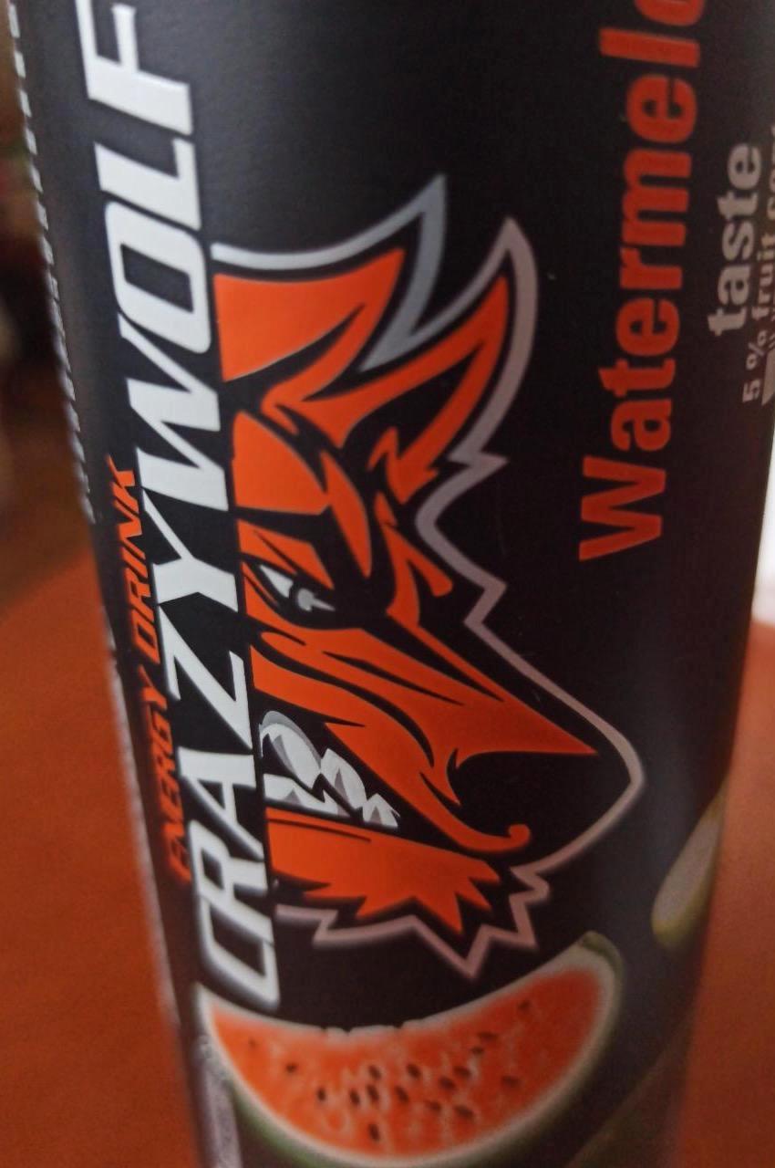Képek - Energia ital Watermelon Crazy Wolf