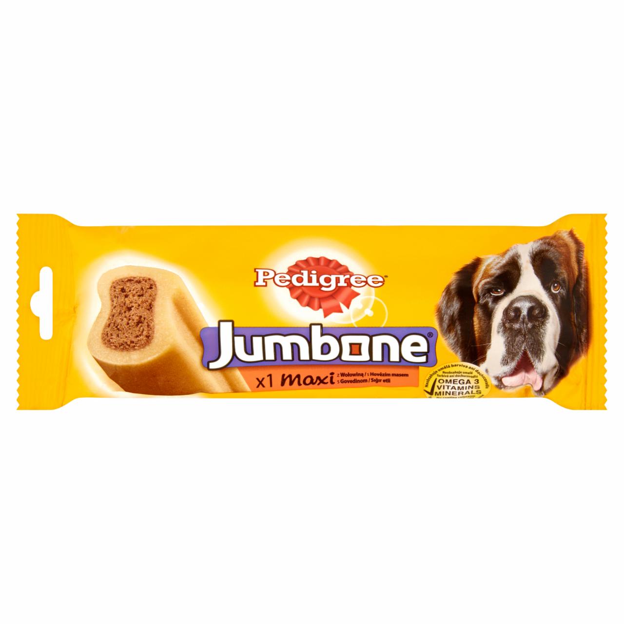 Képek - Pedigree Jumbone Maxi jutalomfalat kutyák számára marhával 210 g