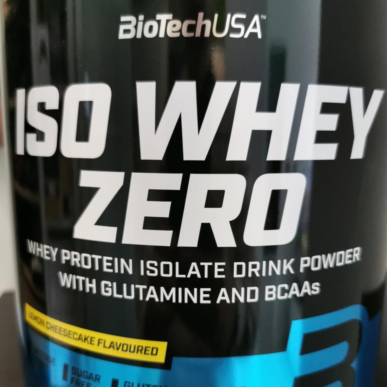 Képek - ISO Whey Zero Lemon cheesecake BioTechUSA