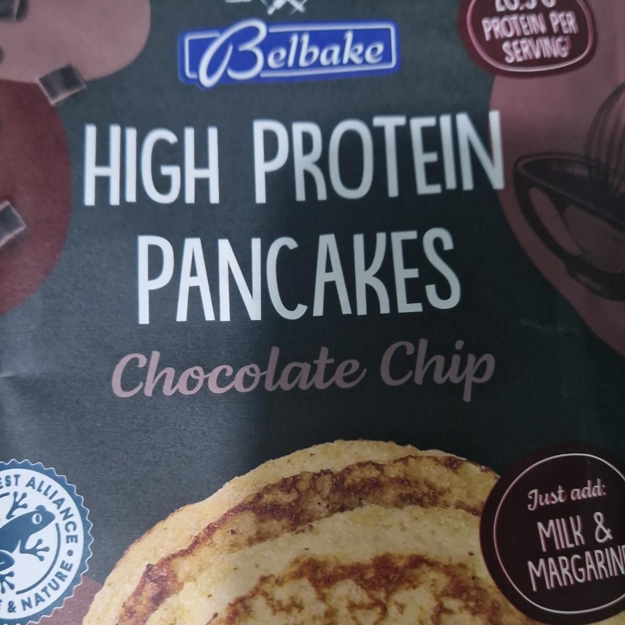Képek - High Protein Pancakes Chocolate chip Belbake