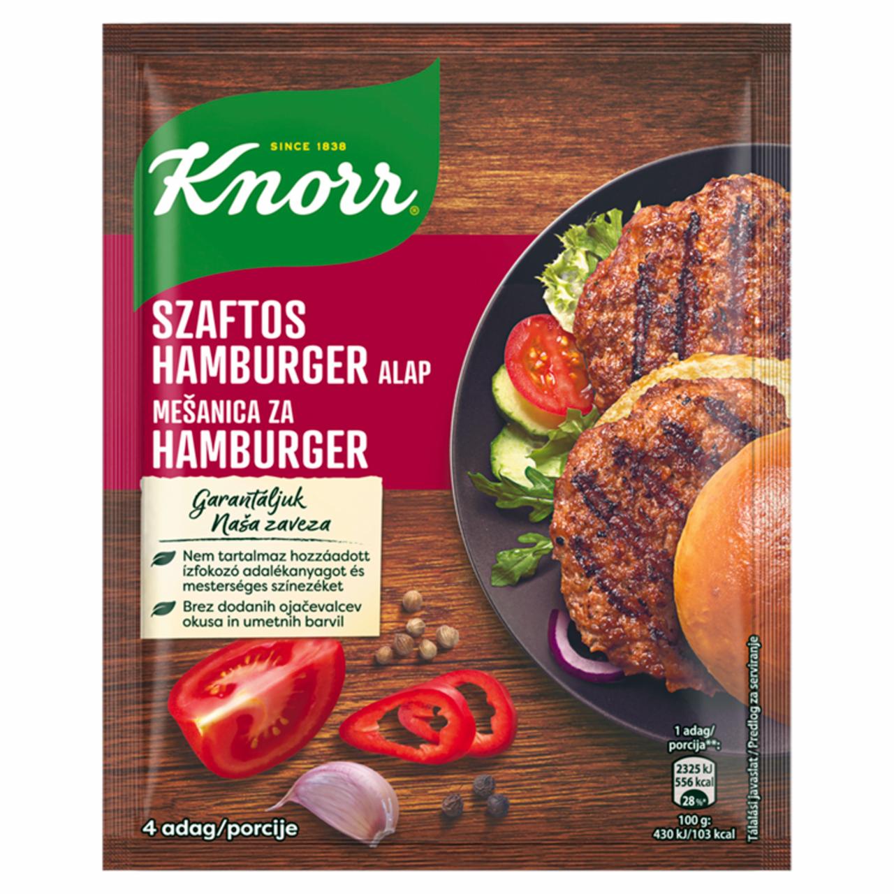 Képek - Knorr szaftos hamburger alap 70 g