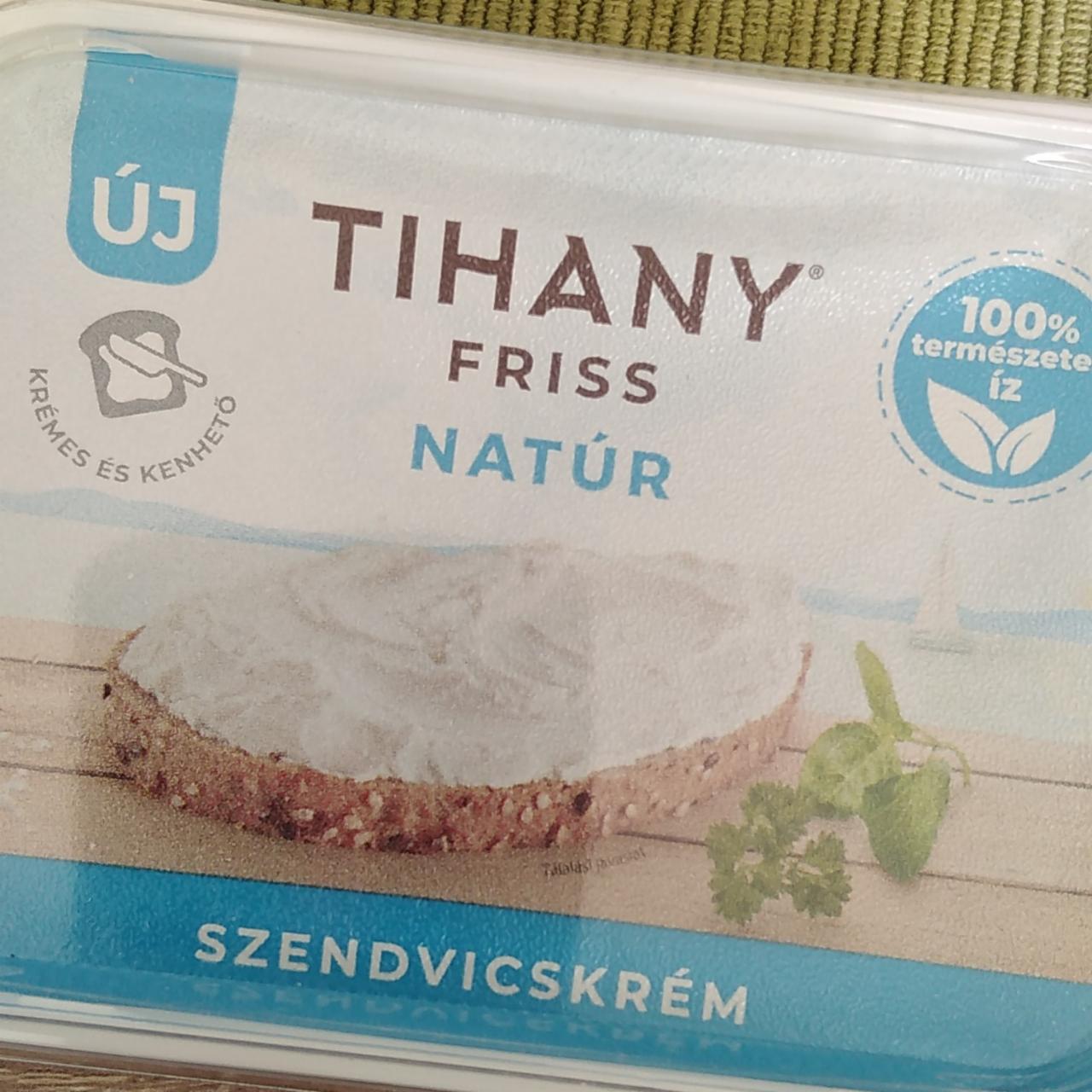 Képek - Tihany Friss natúr szendvicskrém 120 g