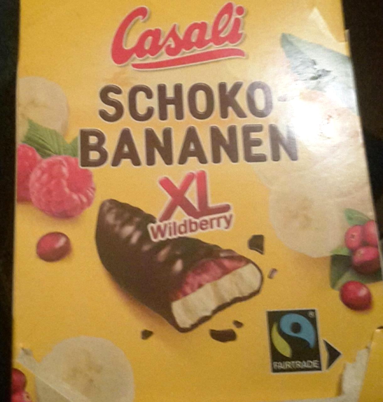 Képek - Casali XL csokoládéba mártott habosított banánkrém gyümölcs zselével 140 g