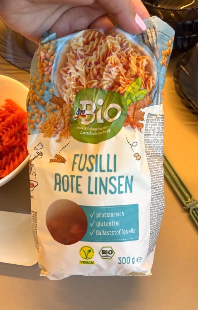 Képek - Fusilli rote linsen dmBio