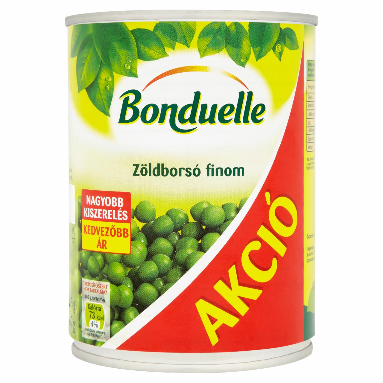 Képek - Bonduelle finom zöldborsó 545 g