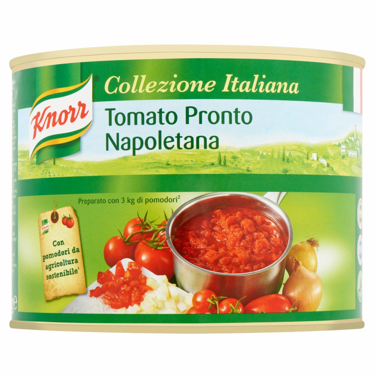 Képek - Knorr Tomato Pronto Napoletana fűszeres paradicsomvelő 2 kg