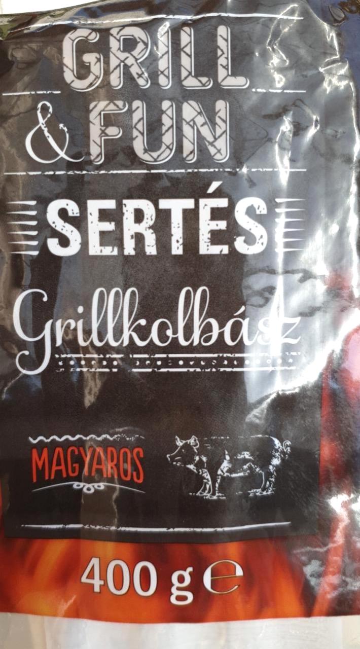 Képek - Sertés grillkolbász magyaros Grill&Fun