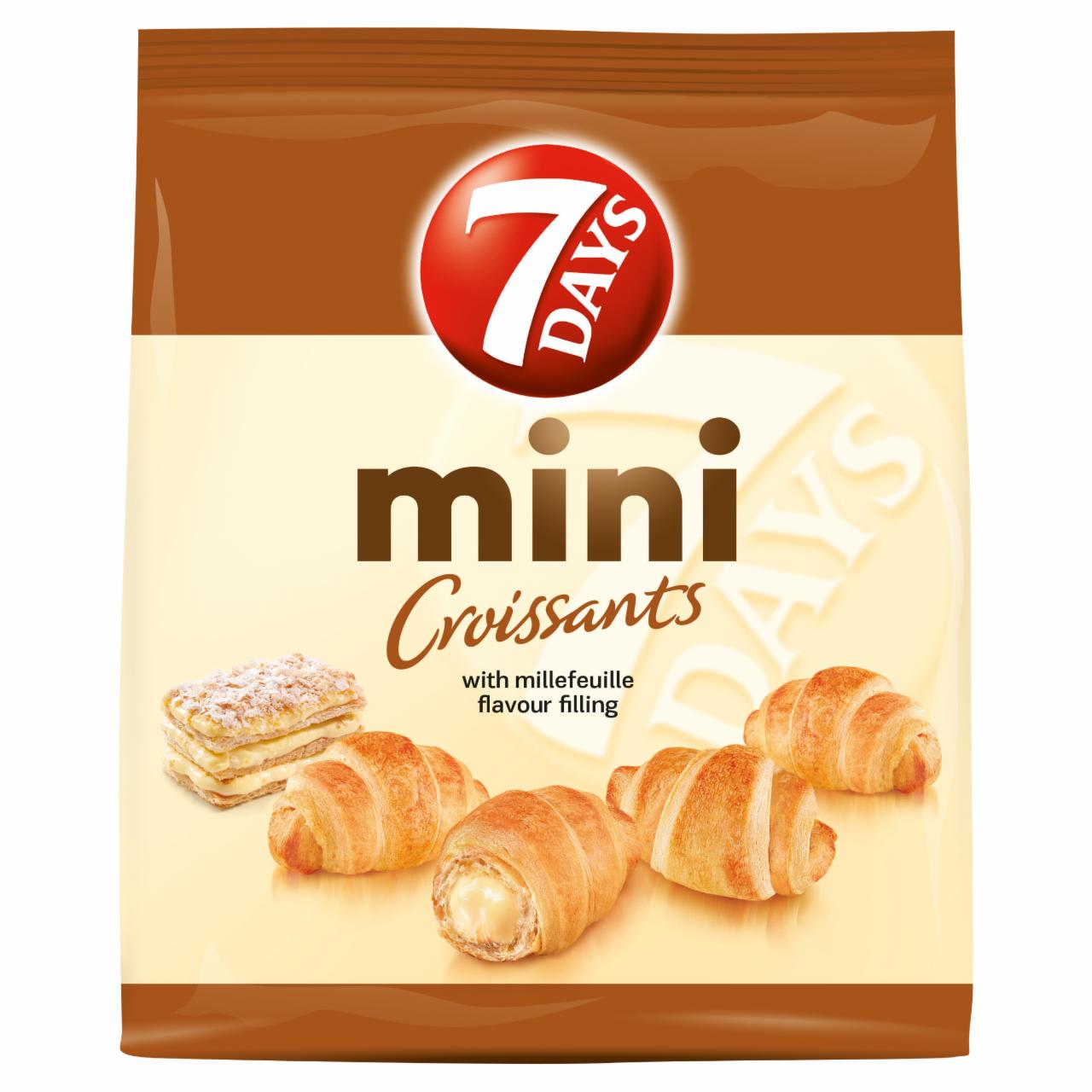 Képek - 7DAYS Mini croissant vanília ízű töltelékkel 200 g