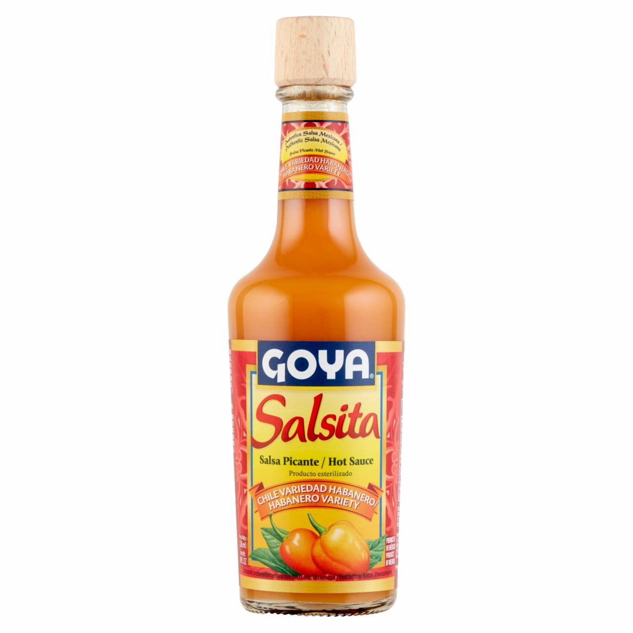 Képek - Goya fűszeres csípős szósz Habanero chill paprikából 226 ml