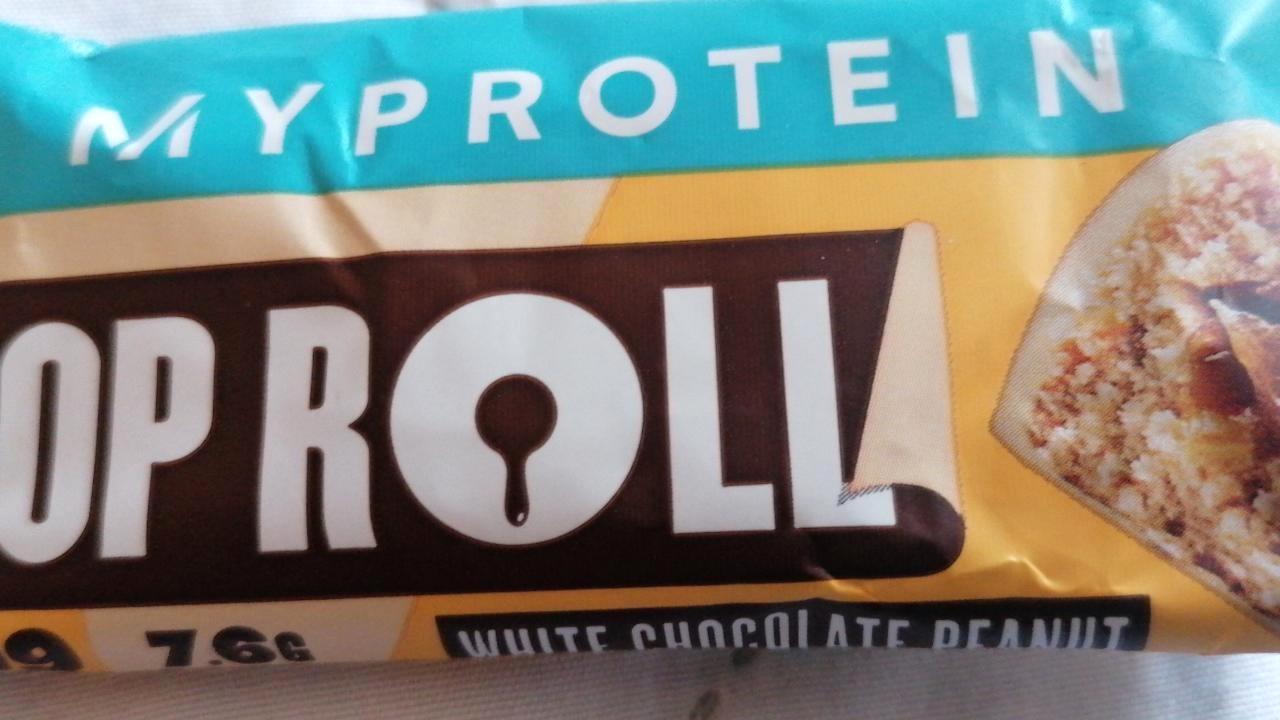 Képek - Pop Roll White chocolate peanut MyProtein