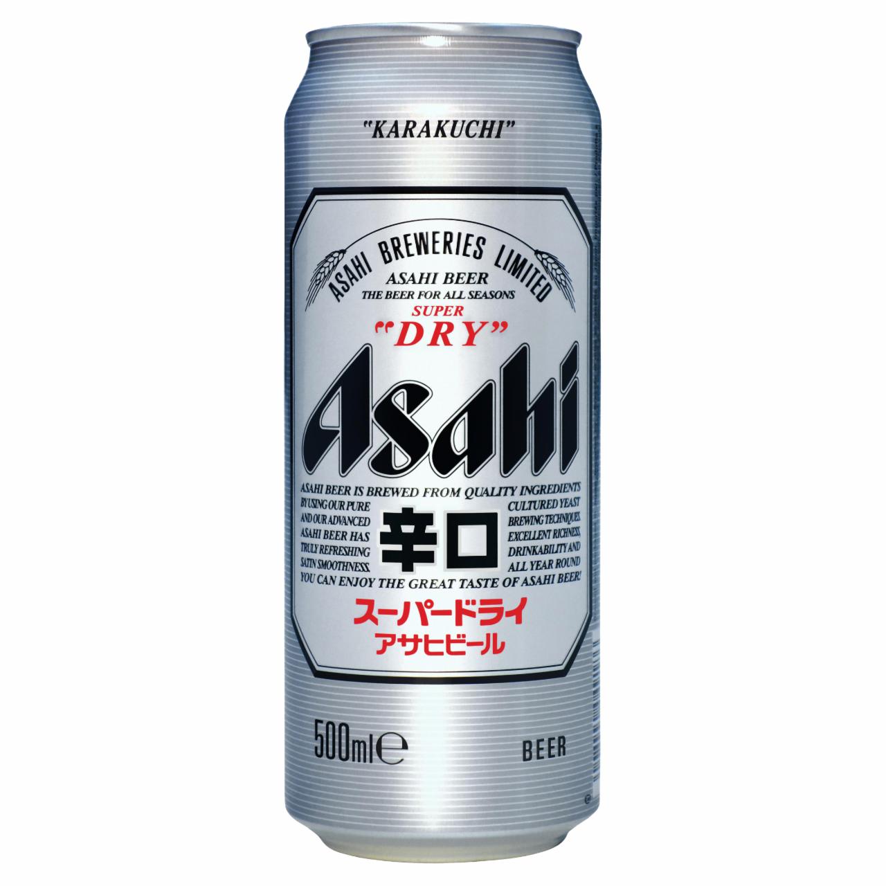 Képek - Asahi Super Dry minőségi világos sör 5,2% 500 ml