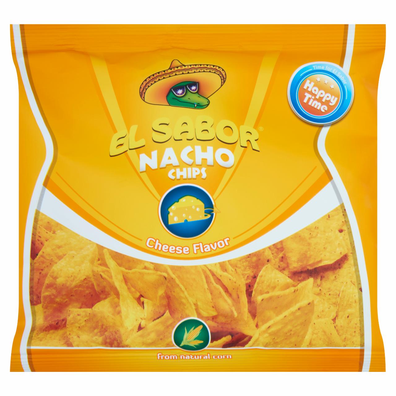 Képek - El Sabor sajtos ízesítésű nacho chips 65 g