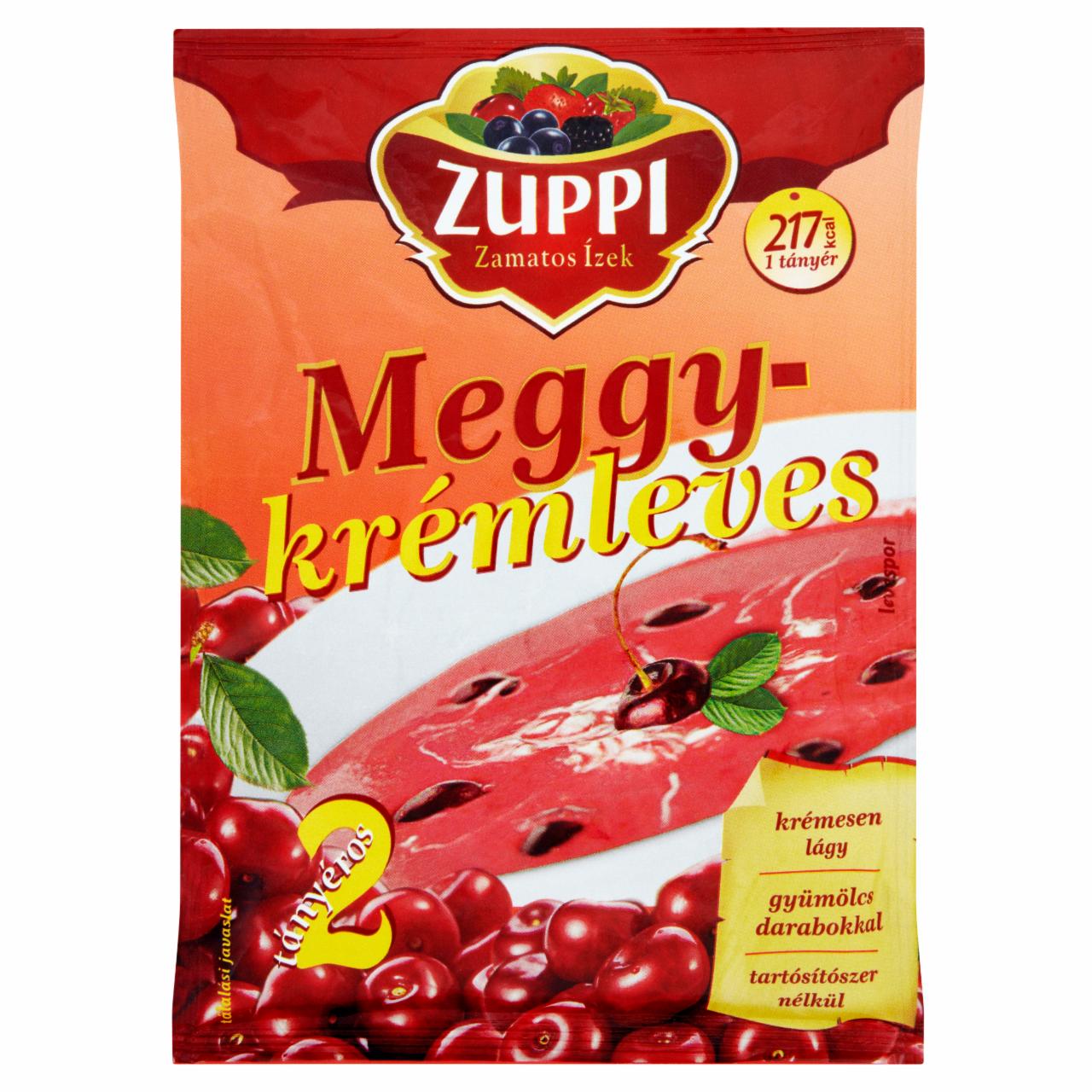 Képek - Zuppi meggykrémleves 50 g