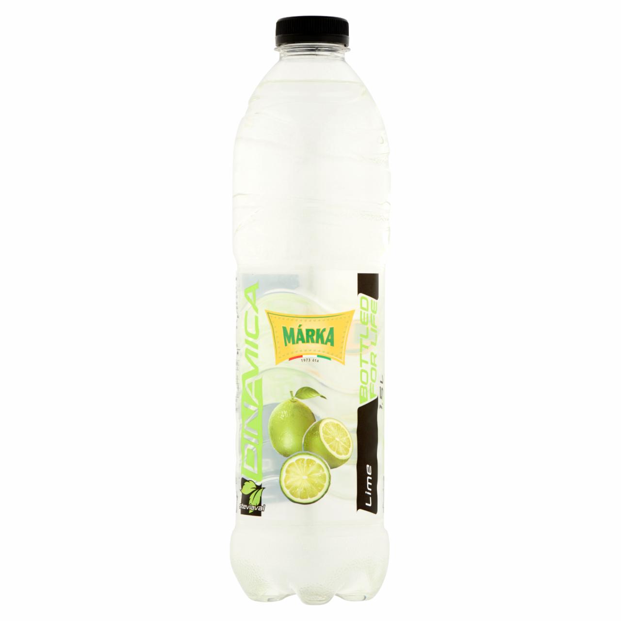 Képek - Márka lime ízű, energiaszegény szénsavmentes üdítőital cukorral és természetes édesítőszerrel 1,5 l