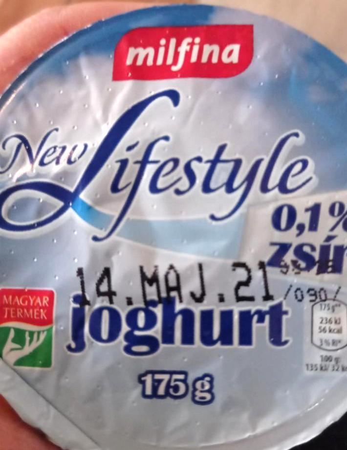 Képek - New Lifestyle joghurt 0,1% Milfina