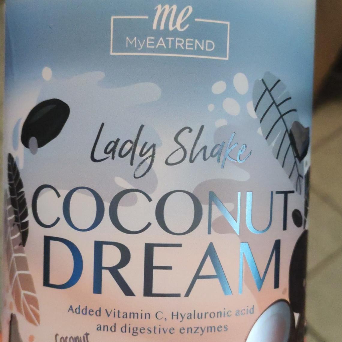 Képek - Lady Shake Coconut Dream fehérjepor Me MyEatrend