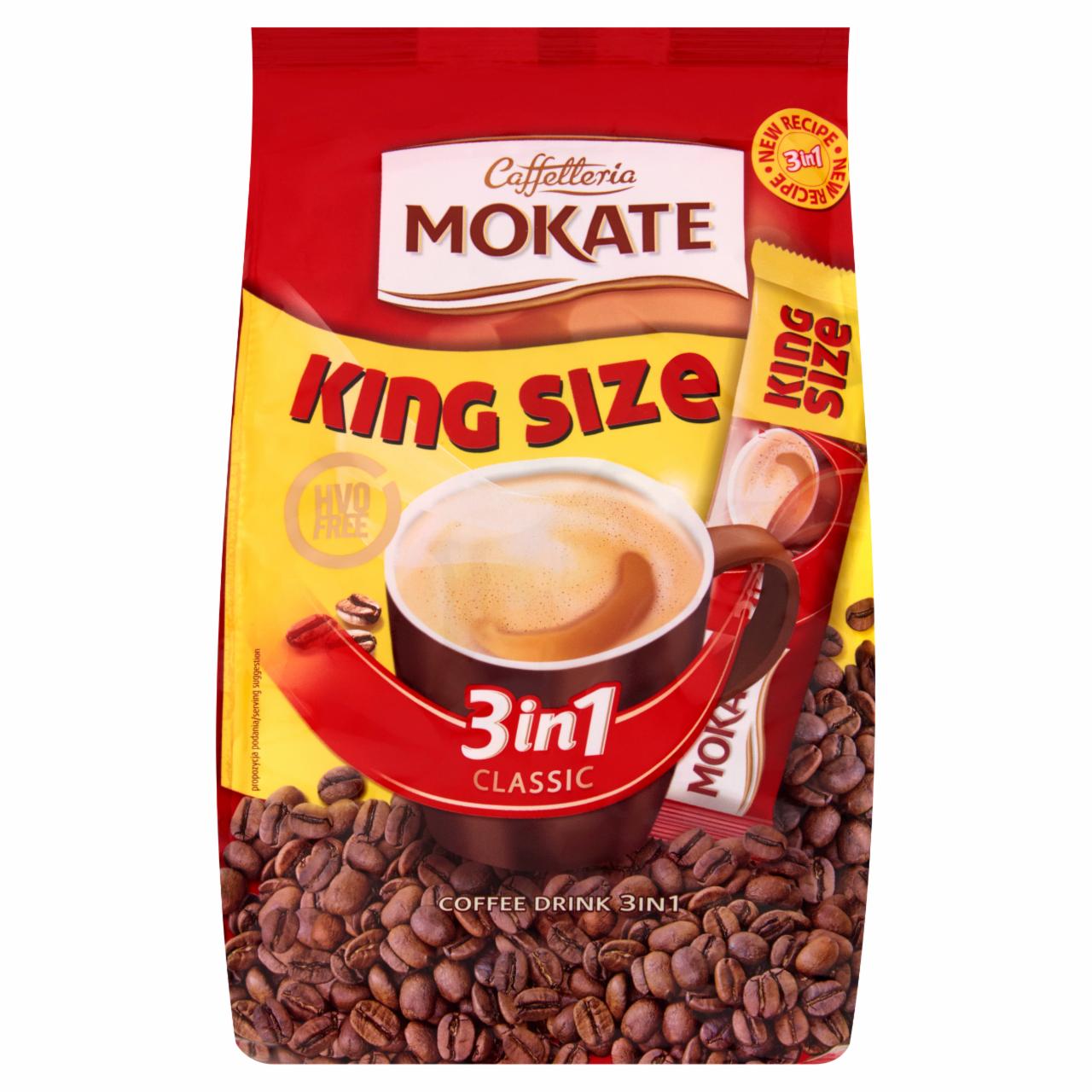 Képek - Mokate 3 in 1 King Size azonnal oldódó kávéspecialitás 10 x 21 g