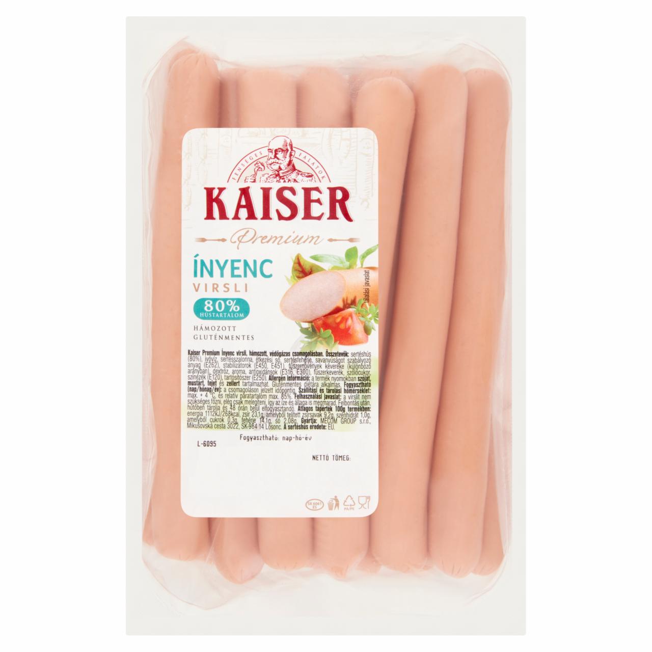 Képek - Kaiser Premium ínyenc hámozott virsli 1 kg