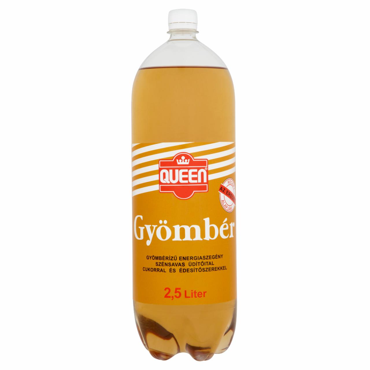 Képek - Queen gyömbérízű szénsavas üdítőital 2,5 l