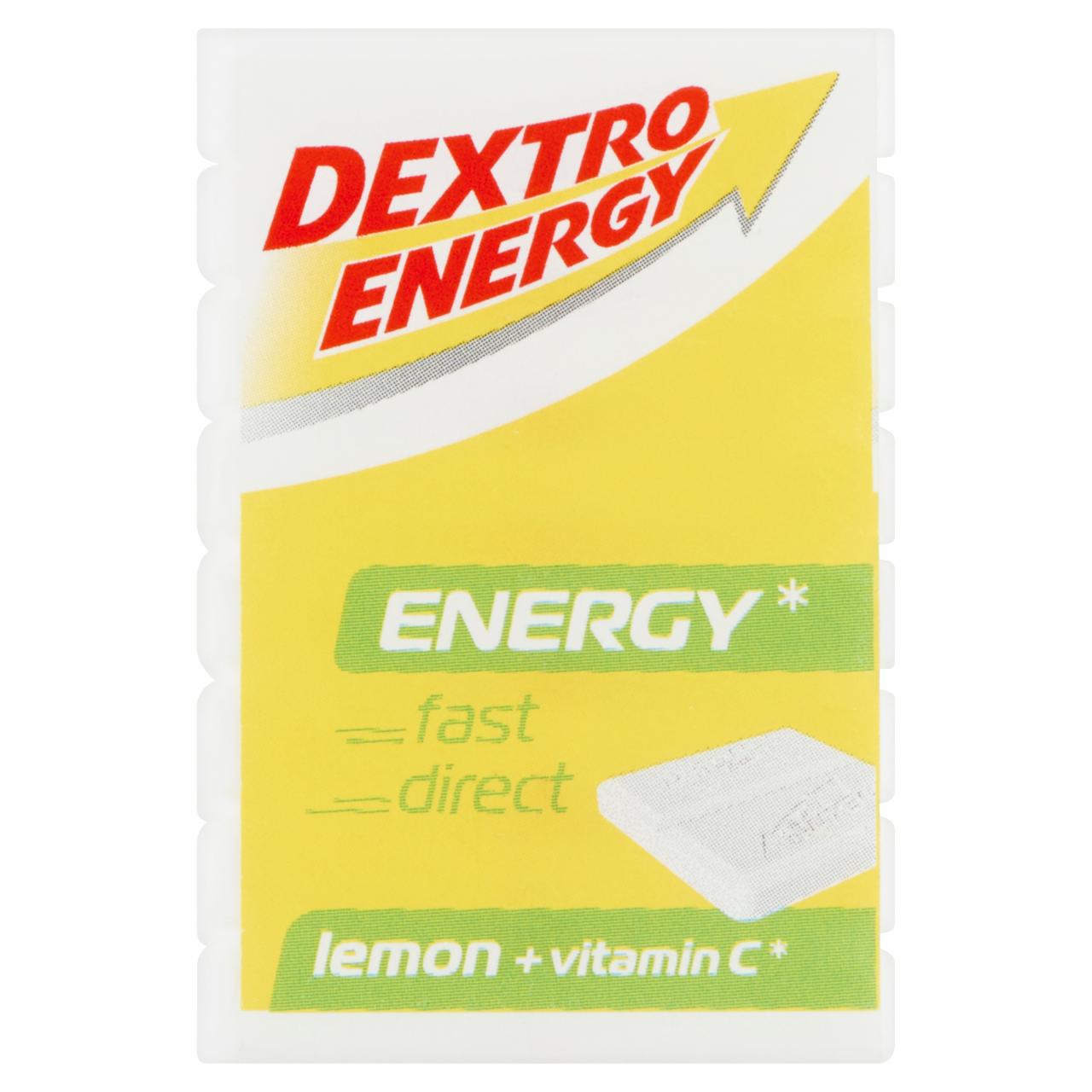 Képek - Dextro Energy citrom ízű szőlőcukor tabletta C-vitaminnal 46 g