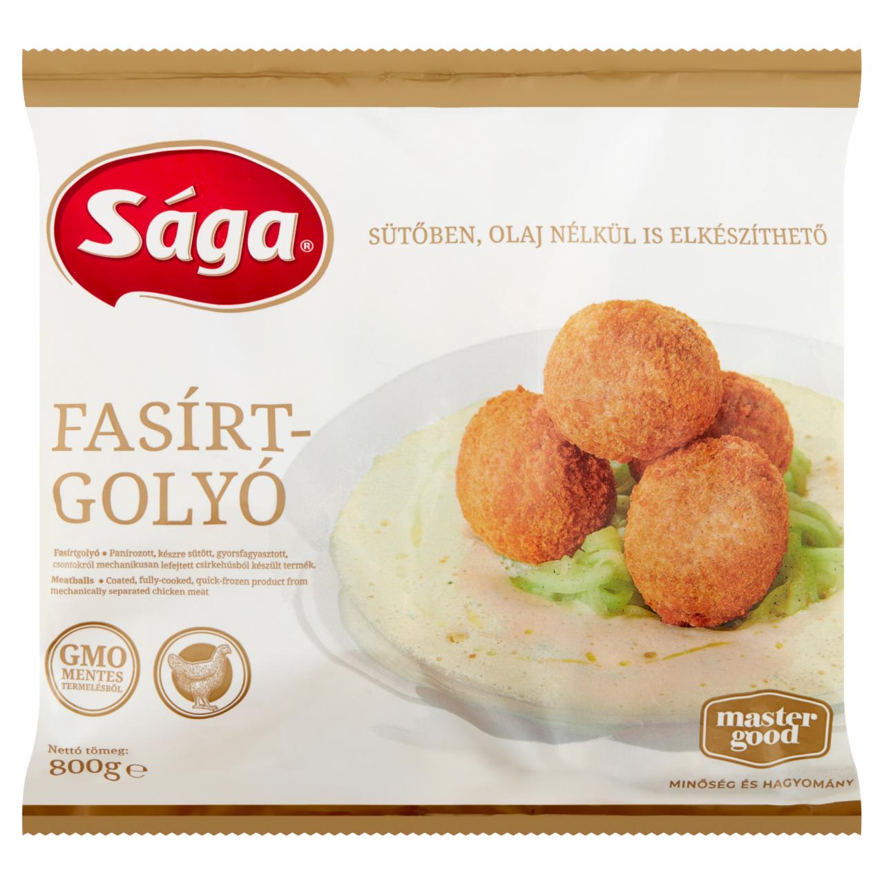 Képek - Sága gyorsfagyasztott fasírtgolyó 800 g