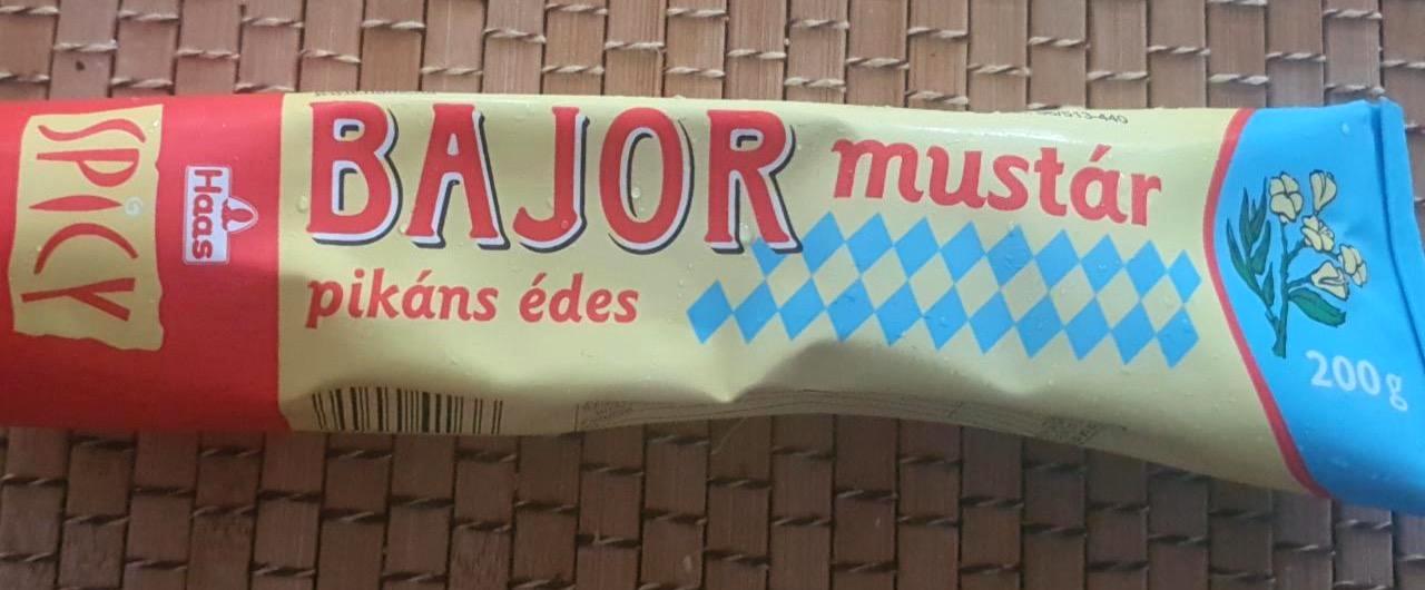 Képek - Bajor pikáns édes mustár Haas