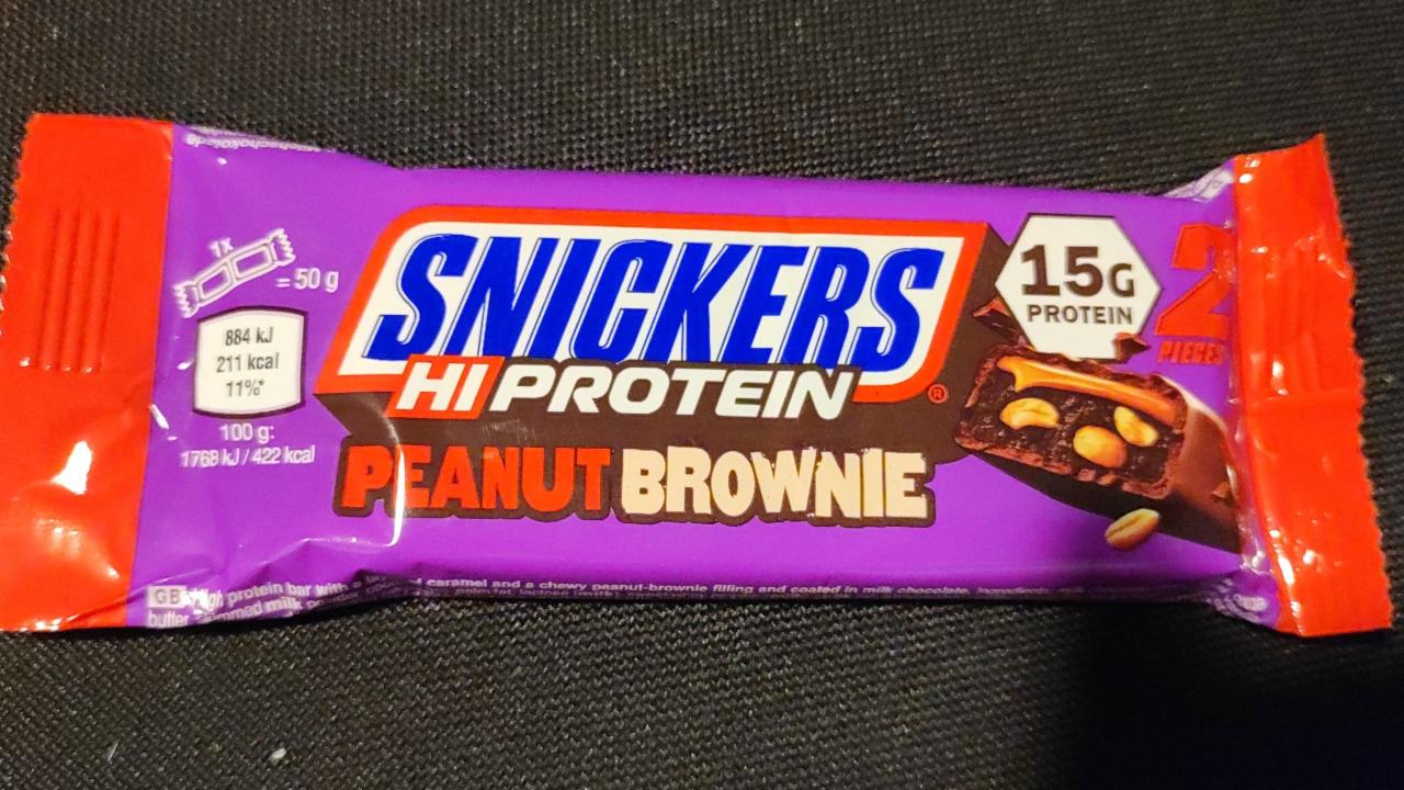 Képek - Snickers hiprotein peanut brownie