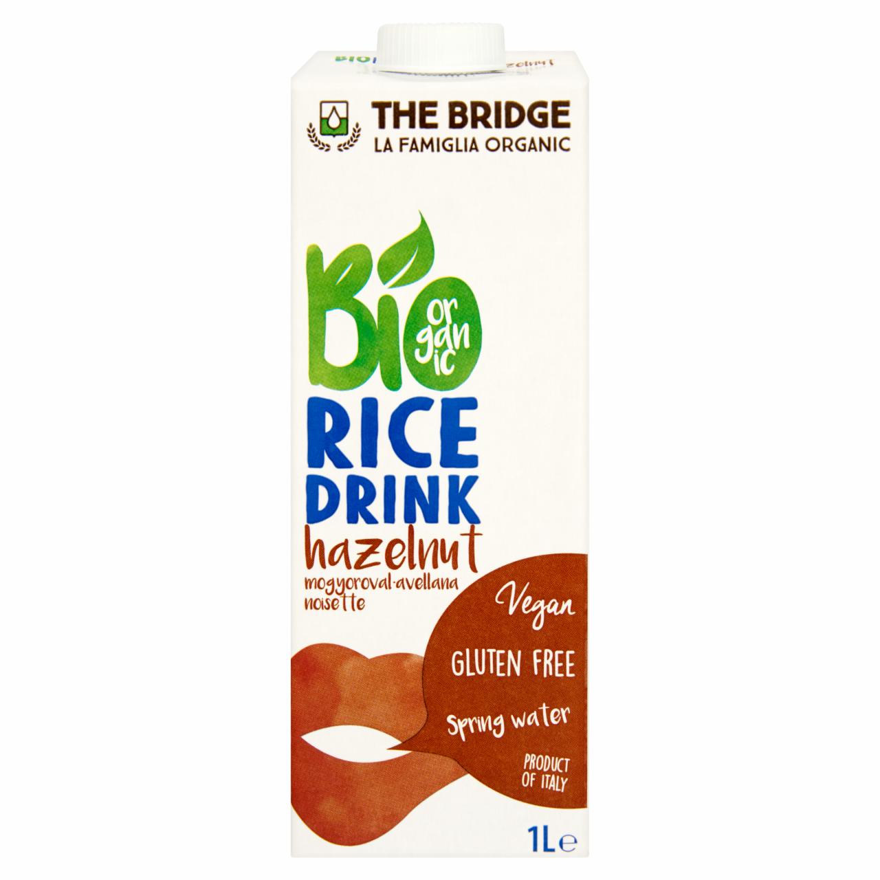 Képek - The Bridge BIO UHT gluténmentes mogyorós rizsital 1 l