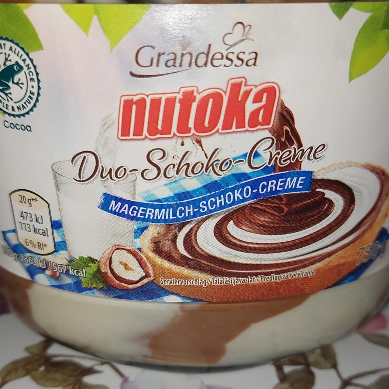 Képek - Nutoka Mogyoró ízű desszertkrém Grandessa