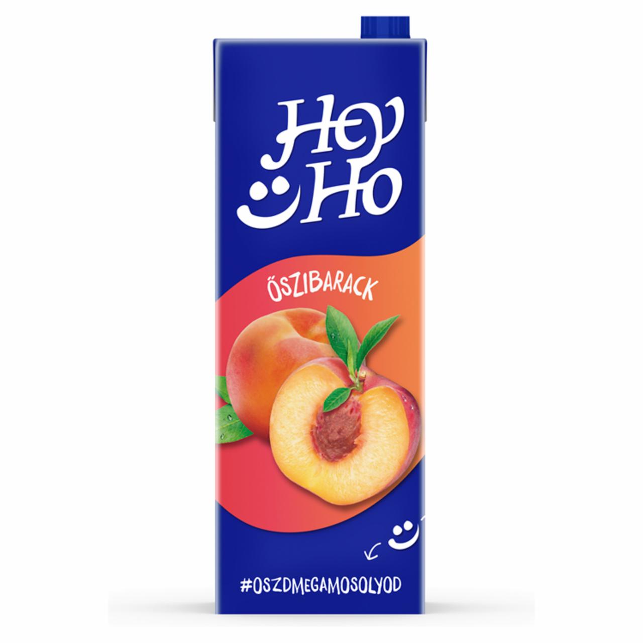 Képek - Hey-Ho őszibarack gyümölcsital cukorral és édesítőszerrel 1,5 l