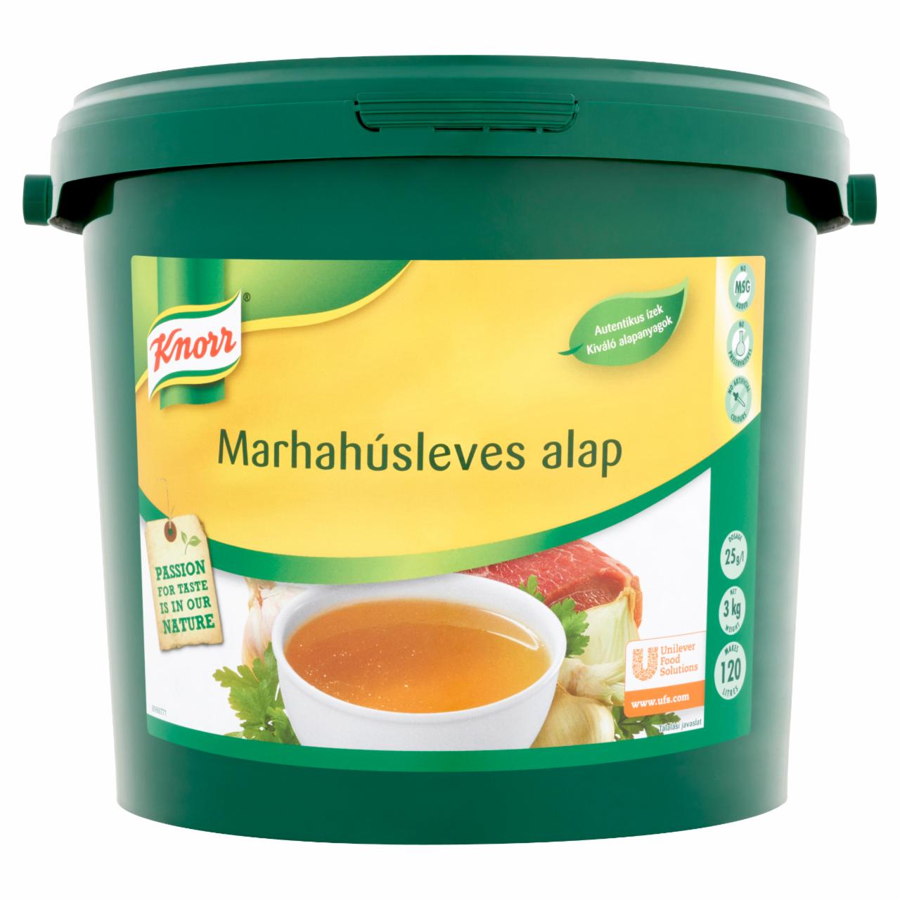 Képek - Knorr marhahúsleves alap 3 kg