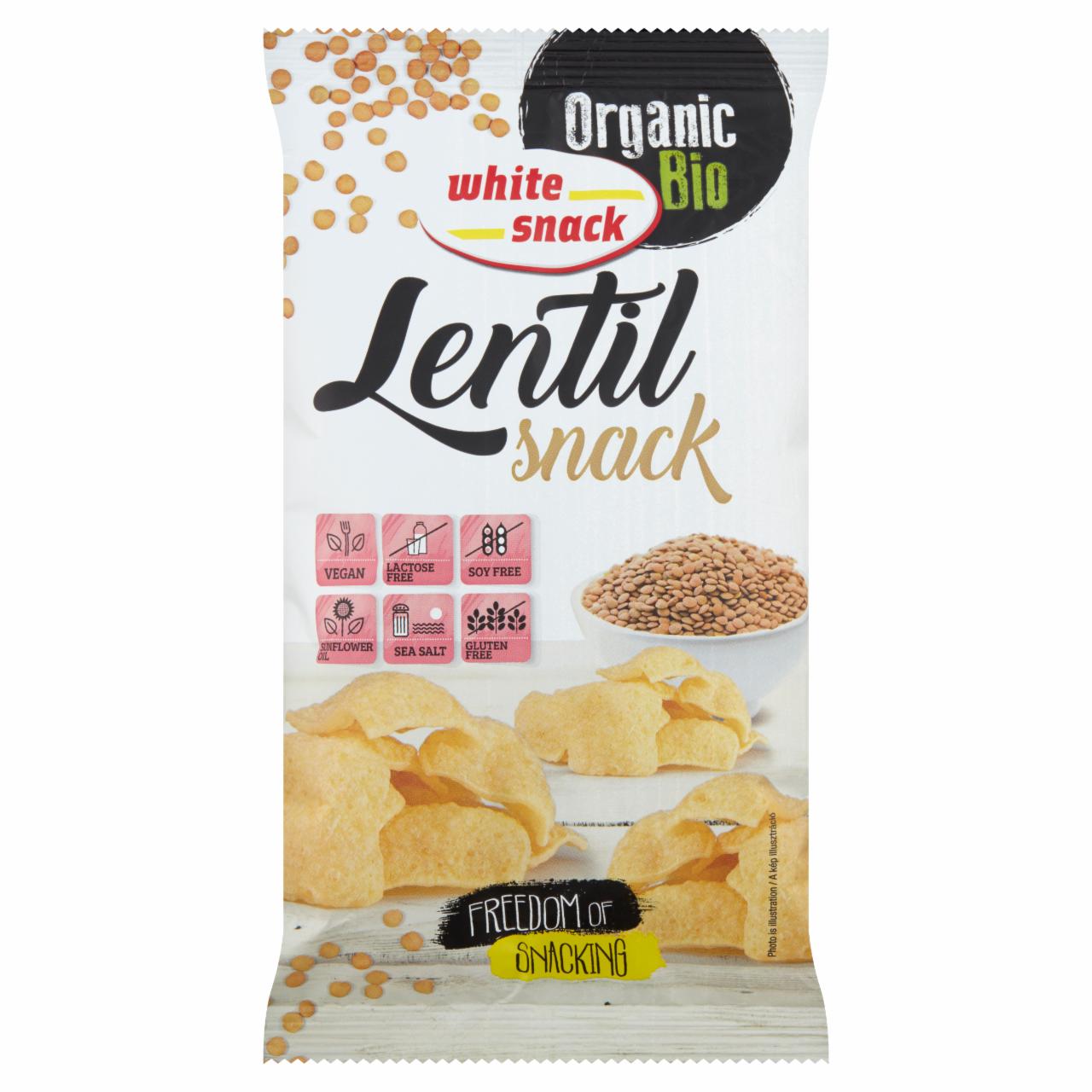 Képek - White Snack BIO lencse sült snack 45 g