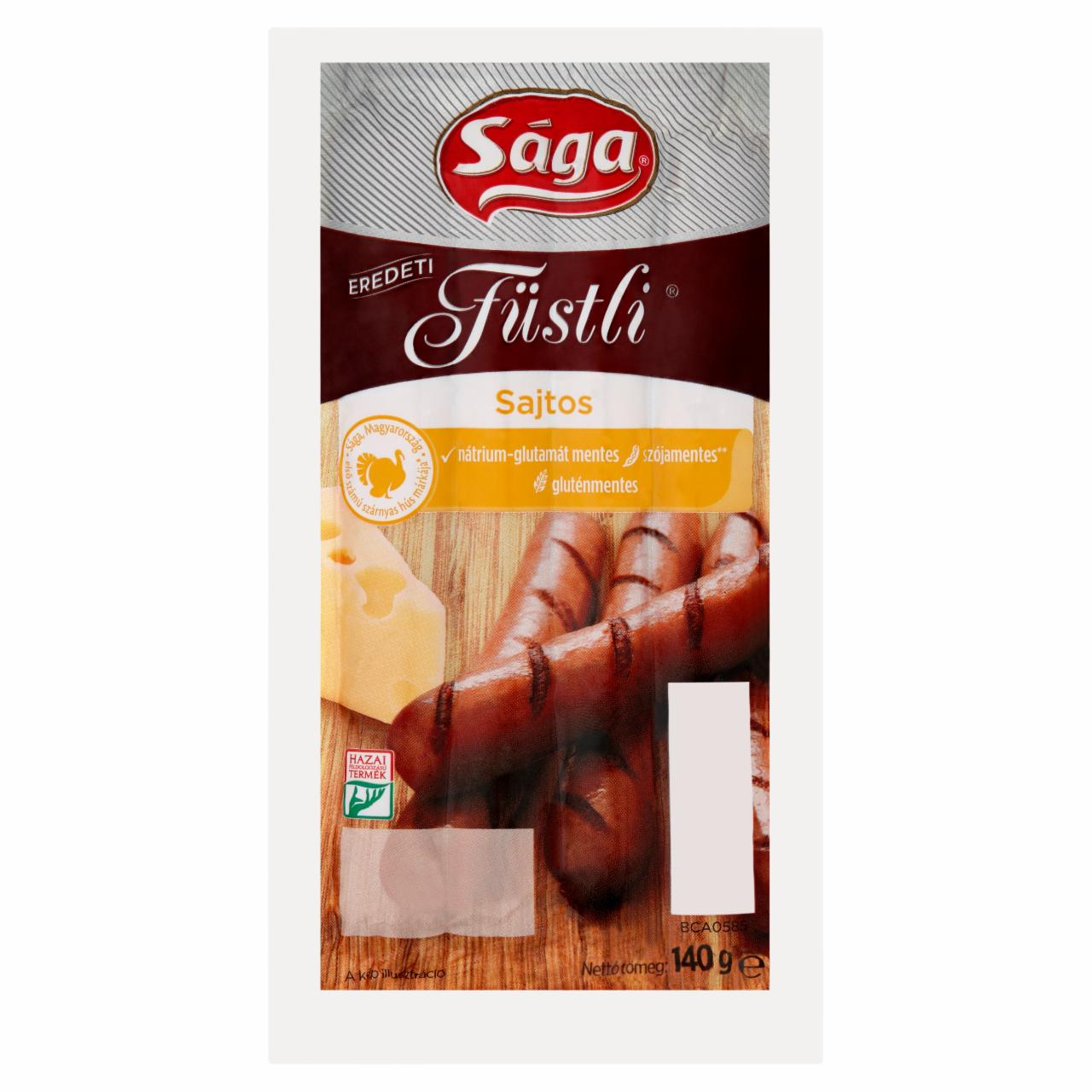 Képek - Master Good Füstli sajtos, füst ízesítésű virsli csirkehúsból 140 g