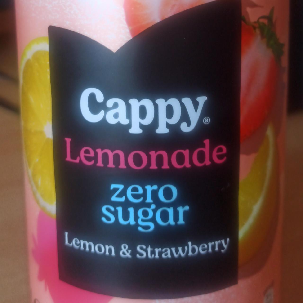 Képek - Cappy lemonade zero sugar Lemon & strawberry