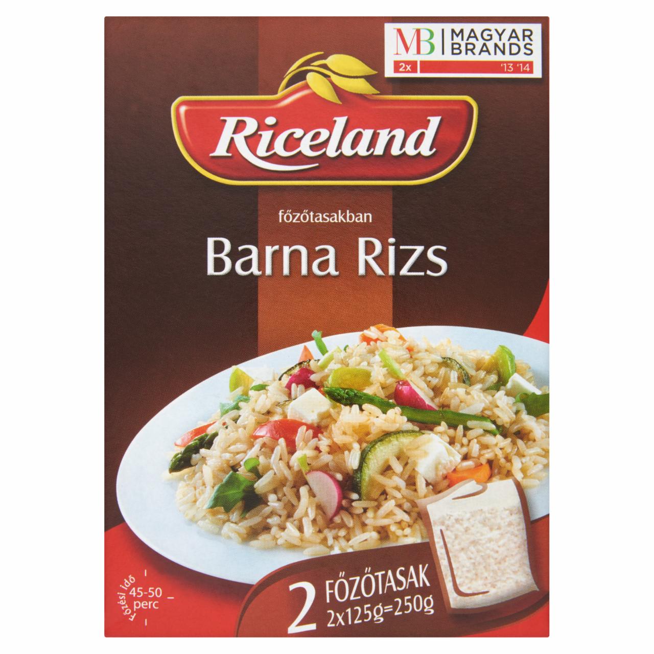 Képek - Riceland barna rizs főzőtasakban 2 x 125 g (250 g)