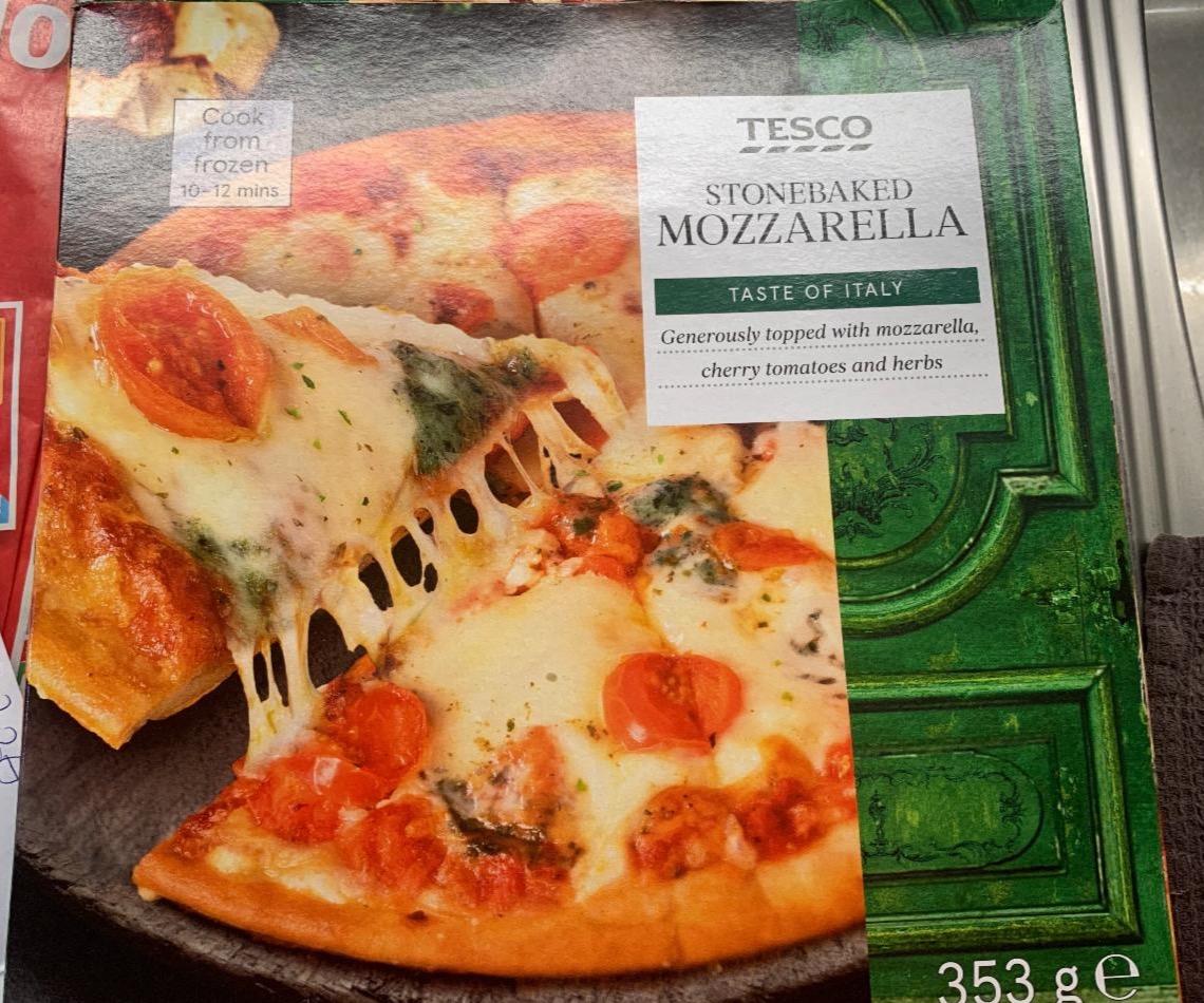 Képek - Stonebaked mozzarella pizza Tesco