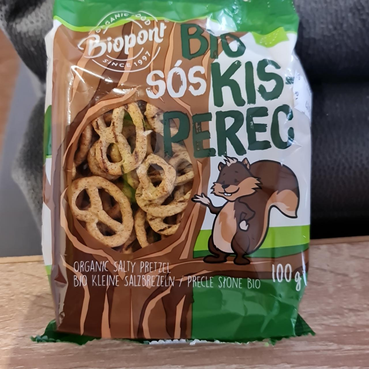 Képek - Biopont bio sós kisperec 100 g