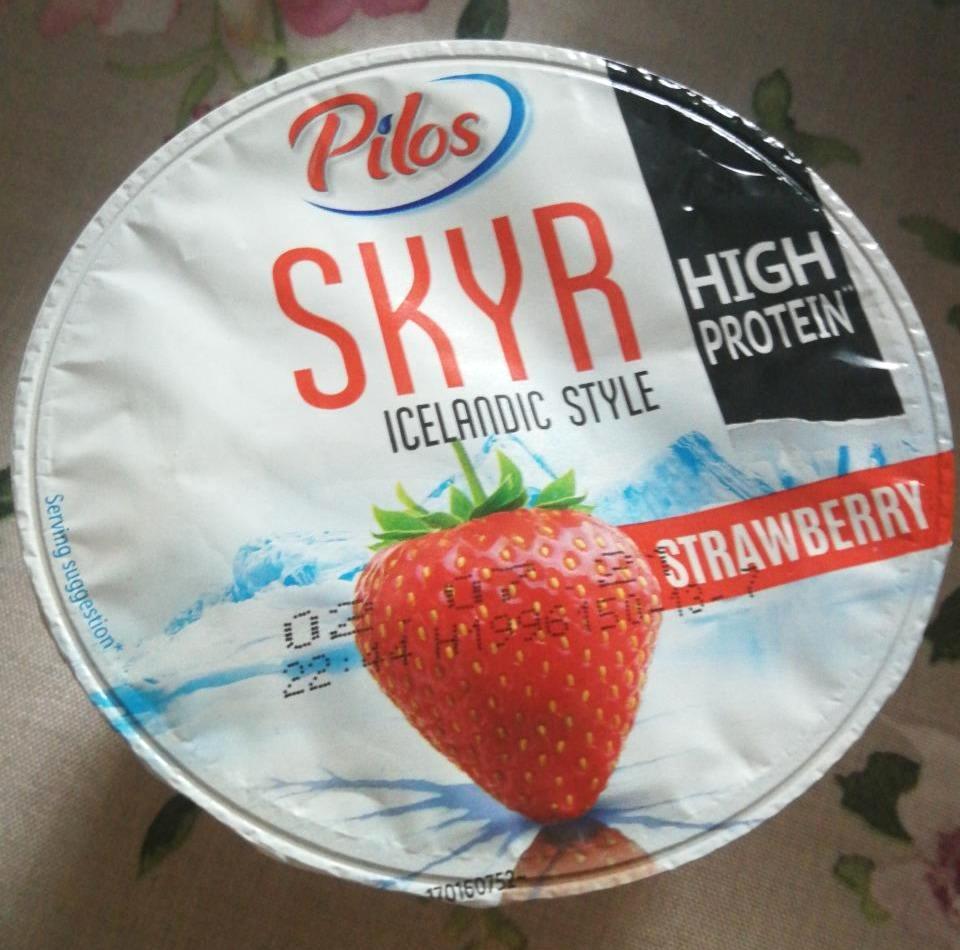 Képek - Skyr w stylu islandzkim truskawka Pilos