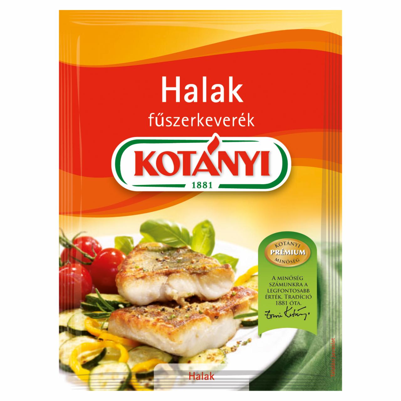 Képek - Halak fűszerkeverék Kotányi