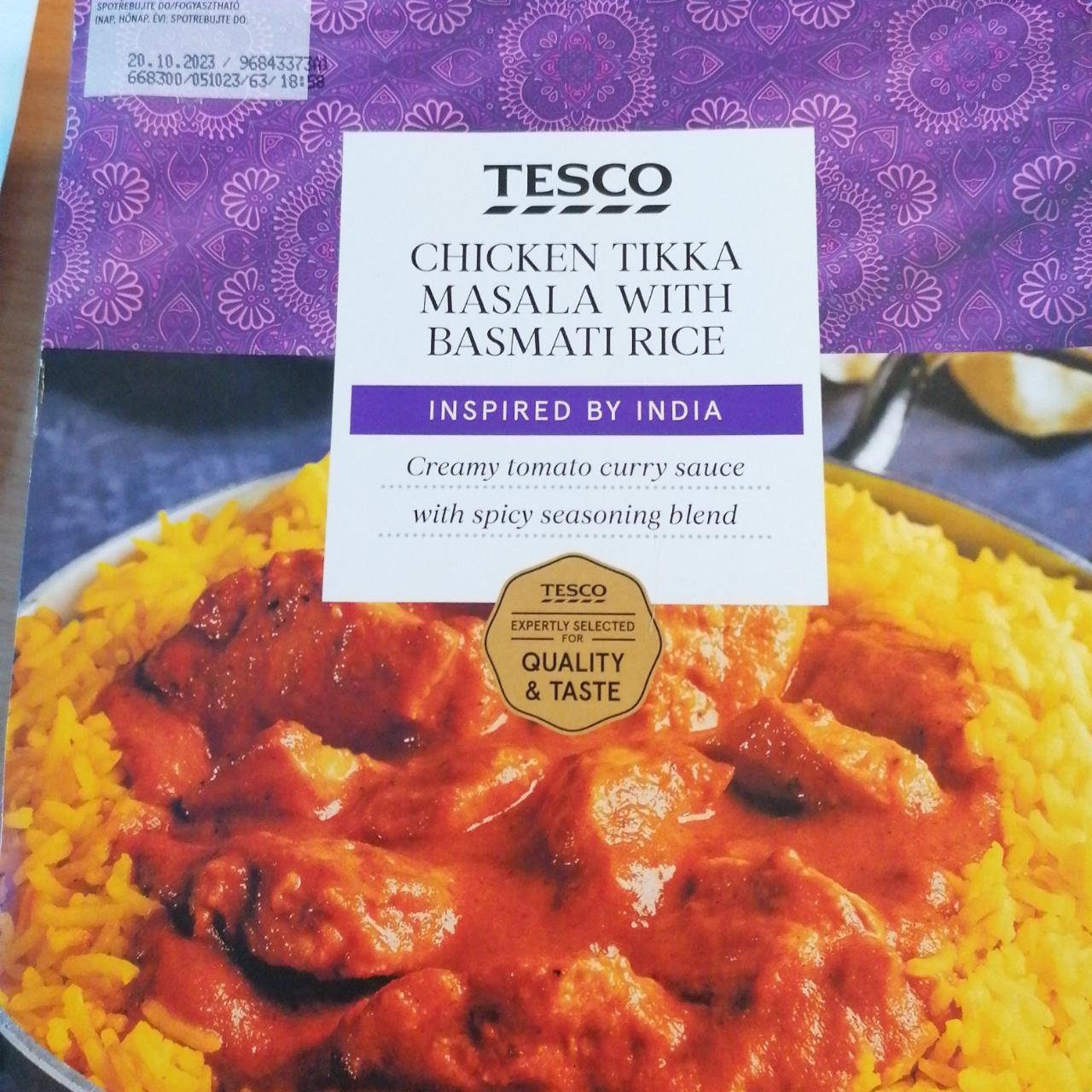 Képek - Chicken tikka masala with basmati rice Tesco