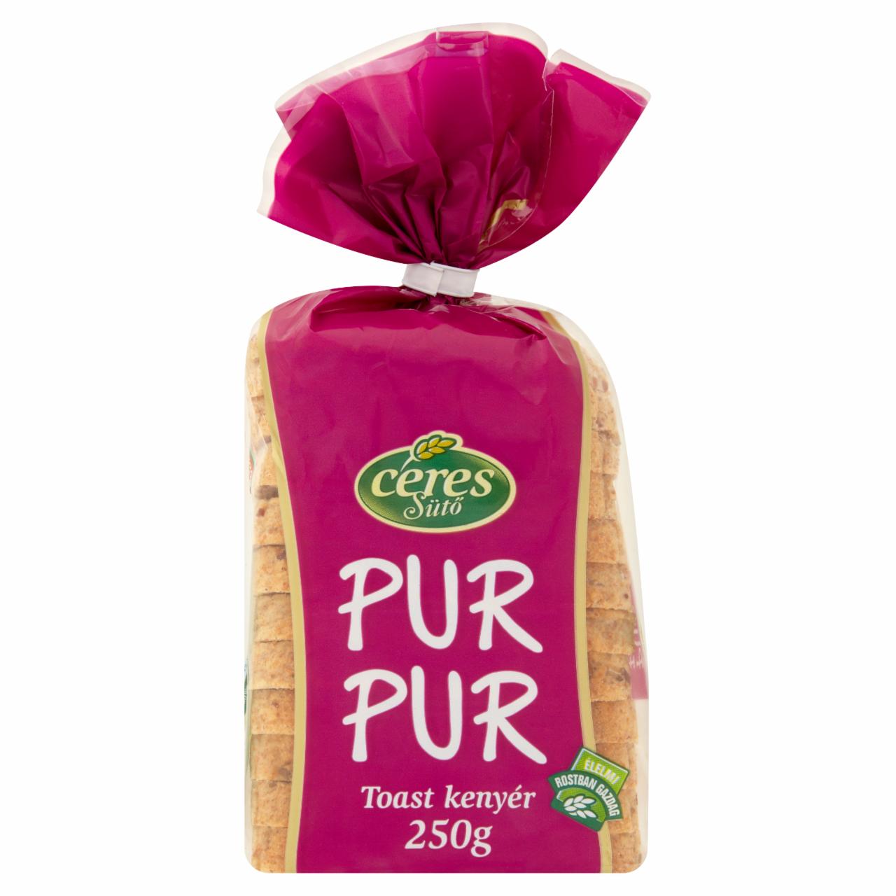 Képek - Ceres Sütő PurPur toast kenyér 250 g