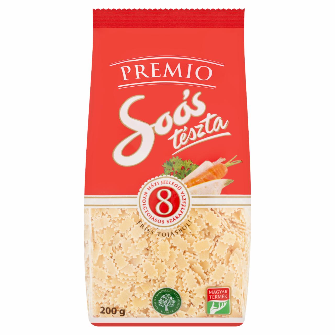 Képek - Soós Premio eperlevél házi jellegű 8 tojásos száraztészta 200 g