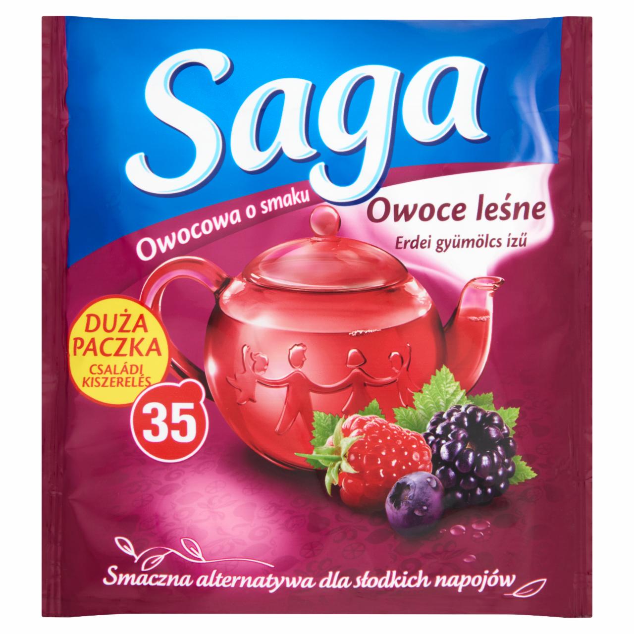 Képek - Saga erdei gyümölcs ízű gyümölcstea 35 filter