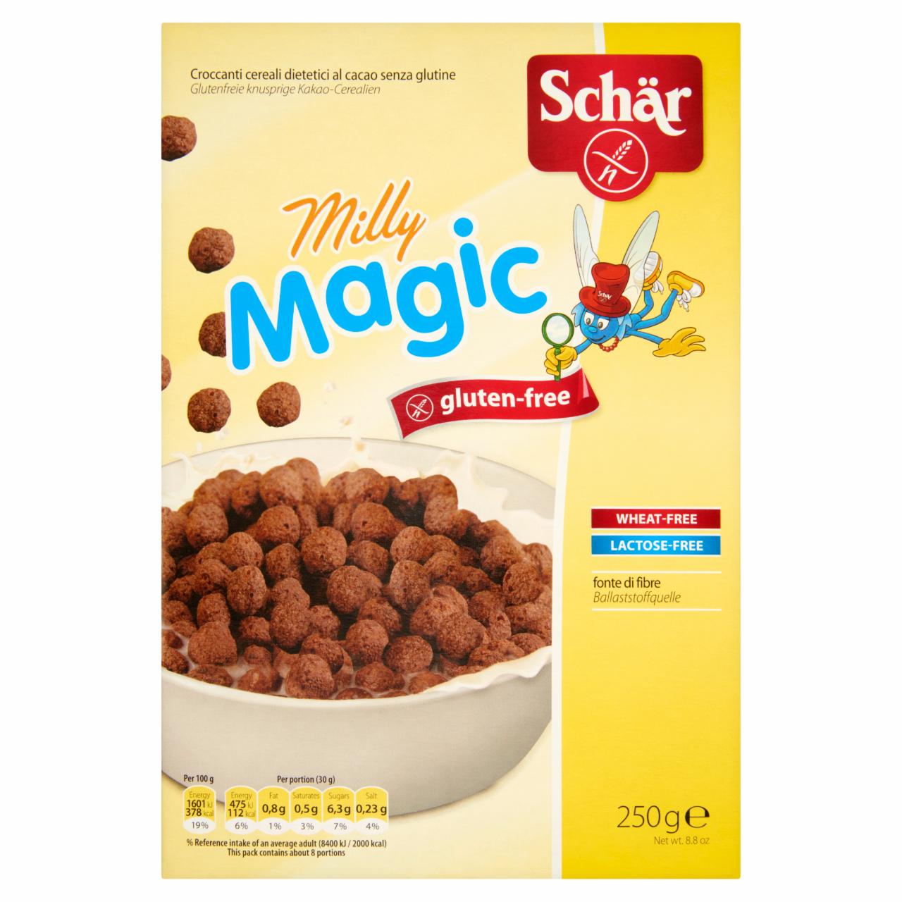 Képek - Schär Magic Pop 1-2-3 gluténmentes kakaós gabonapehely 250 g