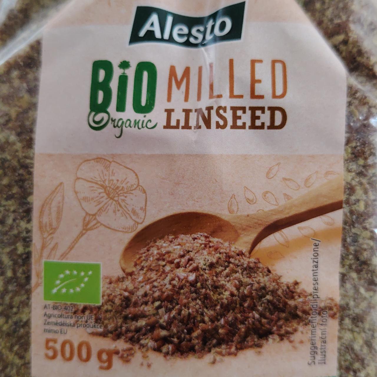 Képek - Bio barna lenmag Alesto