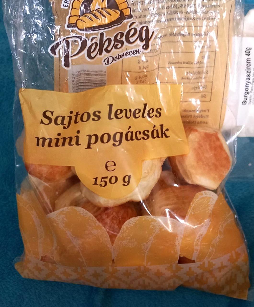 Képek - Sajtos leveles mini pogácsák Pékség Debrecen