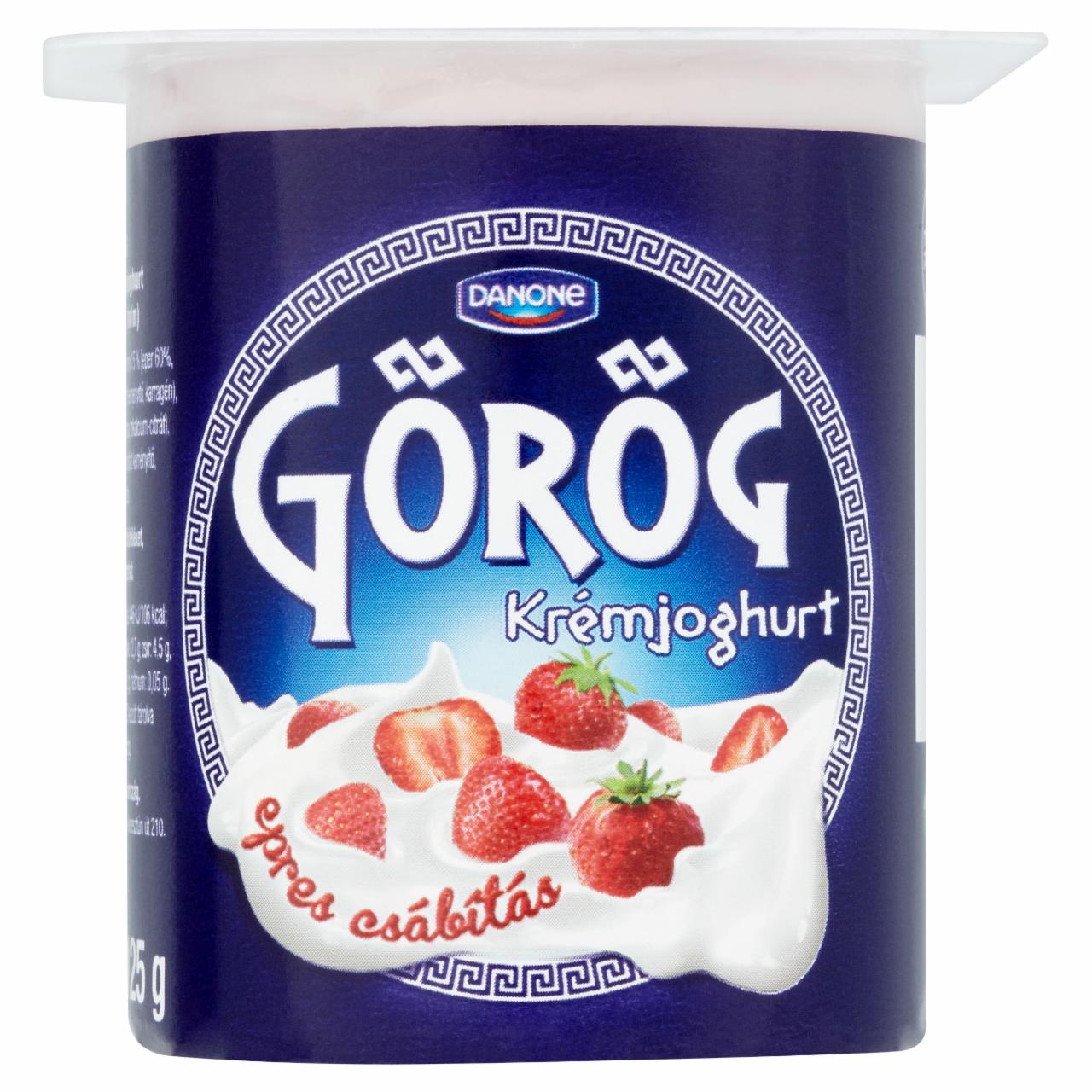 Képek - Danone Görög Epres Csábítás epres krémjoghurt 125 g