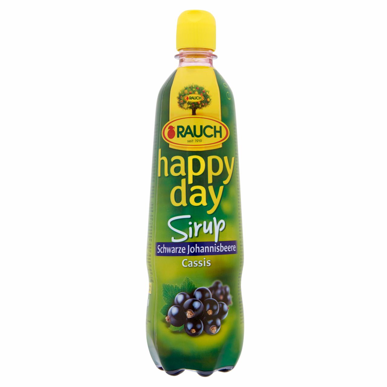 Képek - Rauch Happy Day feketeribizli gyümölcsszörp 0,7 l