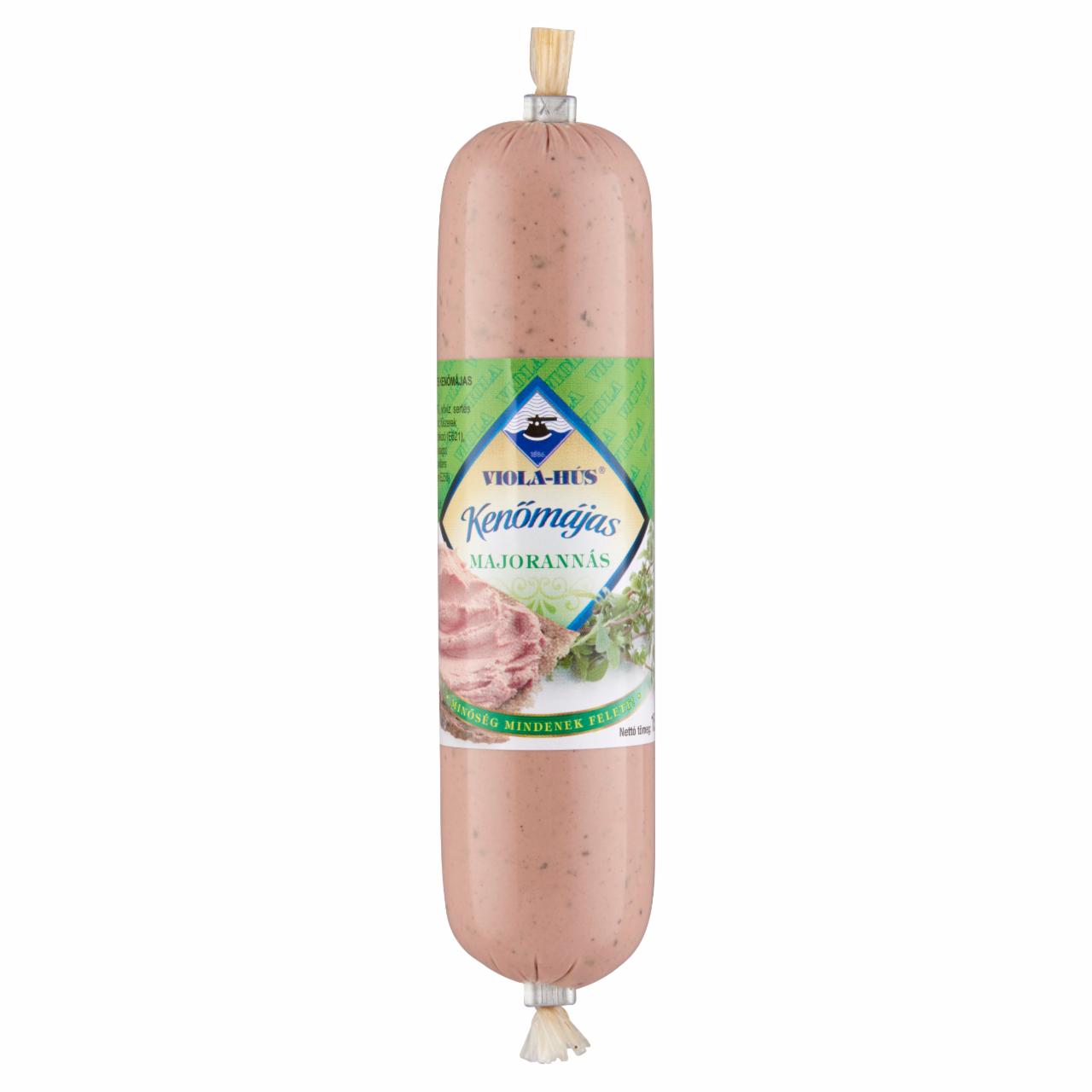Képek - Viola-Hús majorannás kenőmájas 150 g