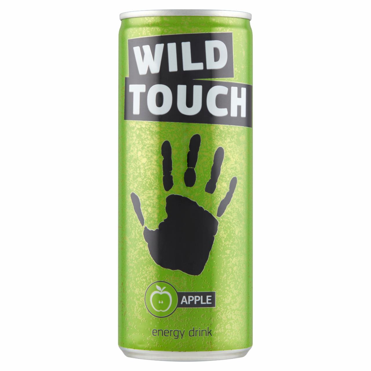 Képek - Wild Touch tutti-frutti és alma ízű energiaital cukorral és édesítőszerrel 0,25 l